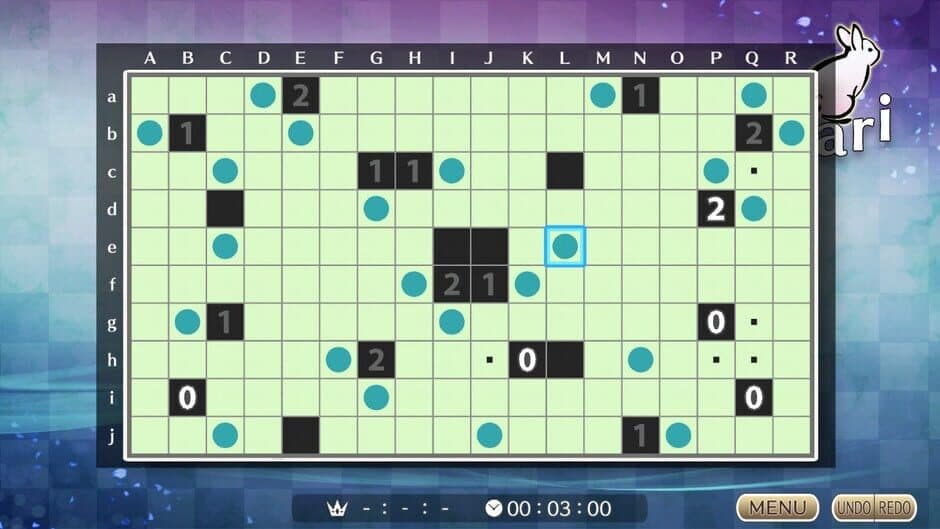 Puzzle by Nikoli S Akari screenshot