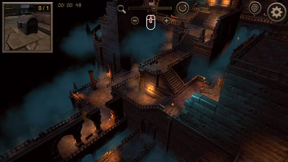 Hidden Dungeon Top-Down 3D screenshot