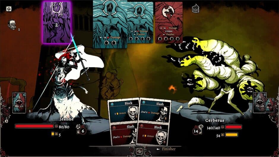 Nadir: A Grimdark Deckbuilder screenshot
