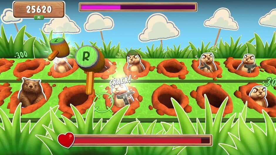 Arcade Machine: Gopher's Revenge screenshot