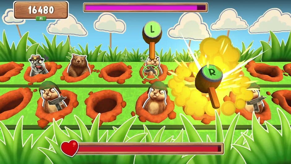 Arcade Machine: Gopher's Revenge screenshot