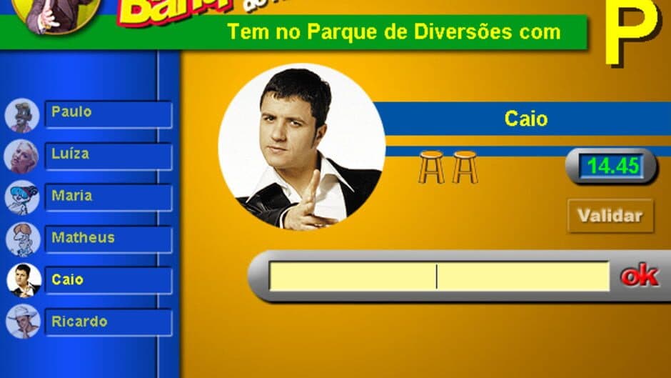 Jogo do Banquinho do Raul Gil screenshot