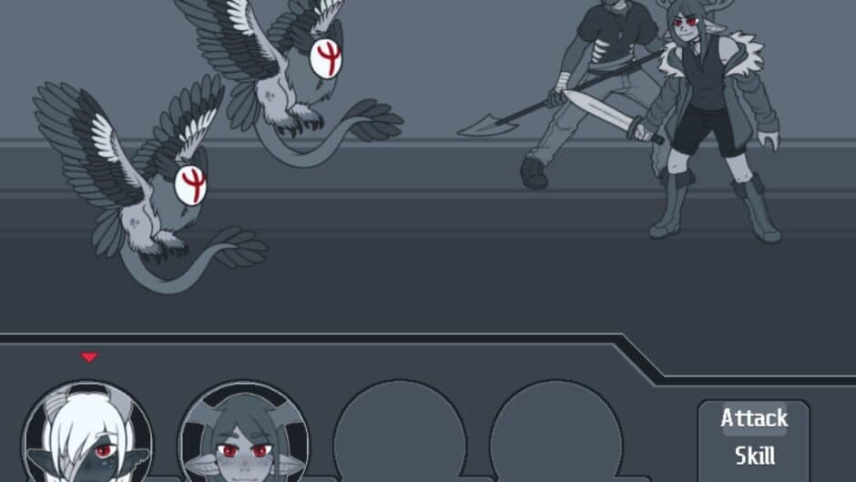 Grayscale screenshot