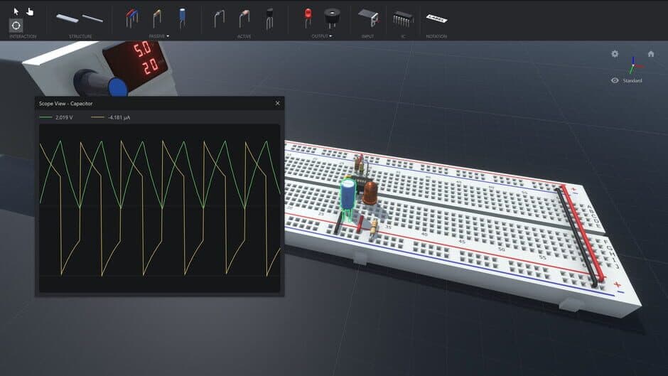 Crumb Circuit Simulator screenshot