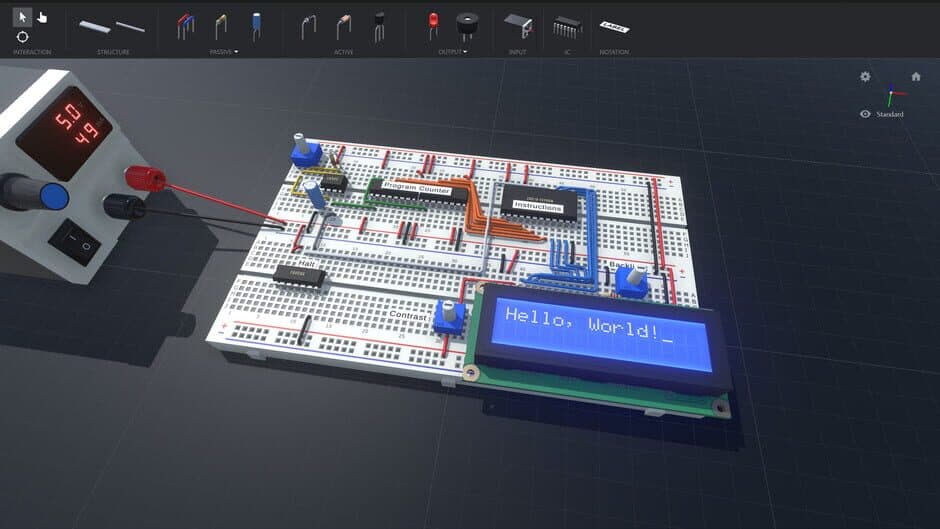 Crumb Circuit Simulator screenshot