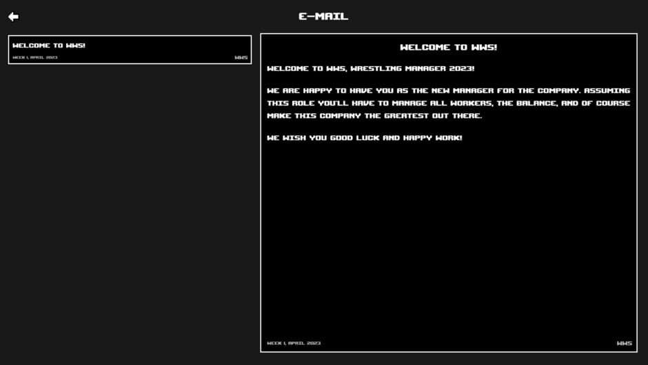 Wrestling Manager 2023 screenshot