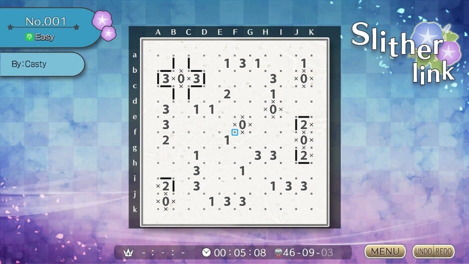 Puzzle by Nikoli S Slitherlink screenshot