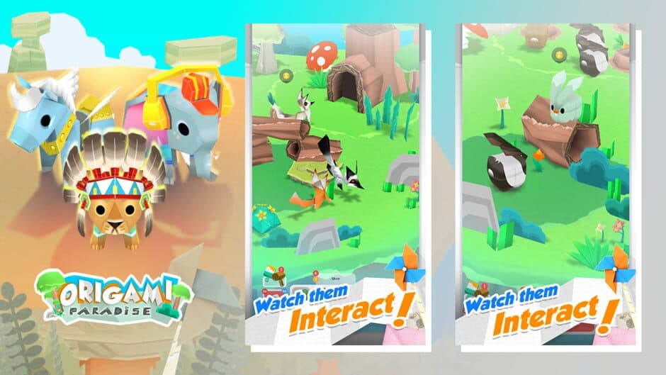 Origami Paradise screenshot
