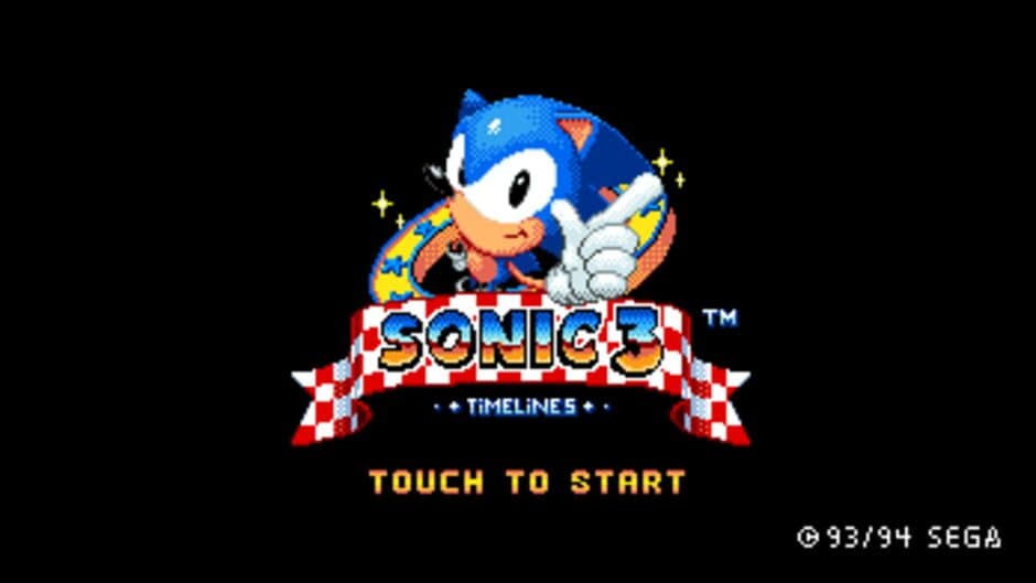 Sonic 3 Timelines SMS Remake screenshot
