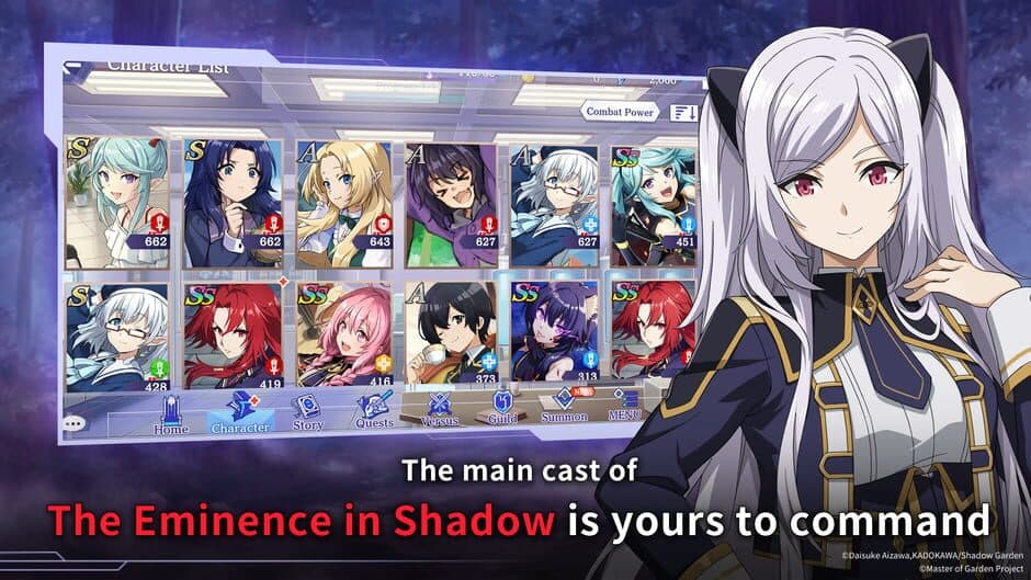 The Eminence in Shadow: Master of Garden screenshot