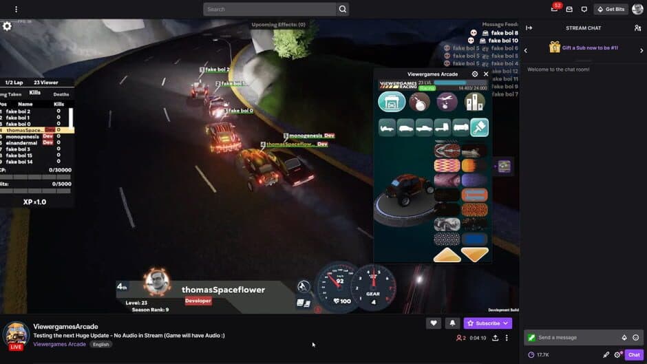 Viewergames Racing screenshot