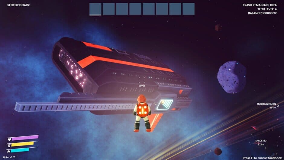 Space Trash Scavenger screenshot