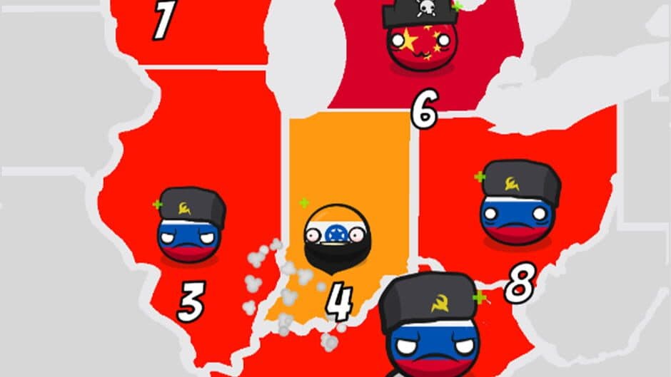 Country Balls.io: Battle Arena screenshot