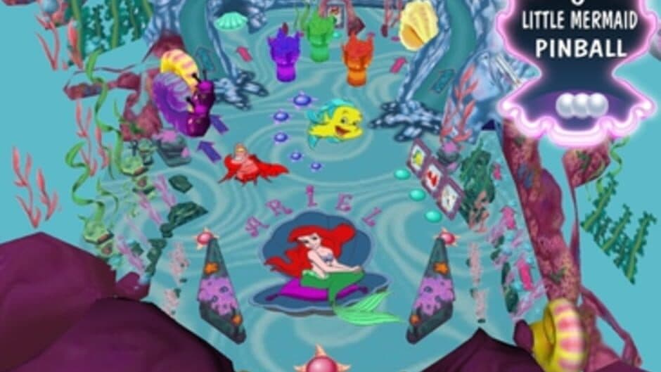 The Little Mermaid Pinball screenshot