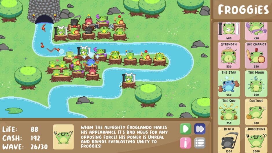 Ninja Froggies screenshot