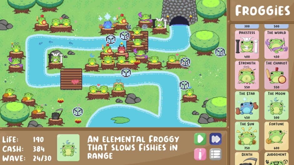 Ninja Froggies screenshot