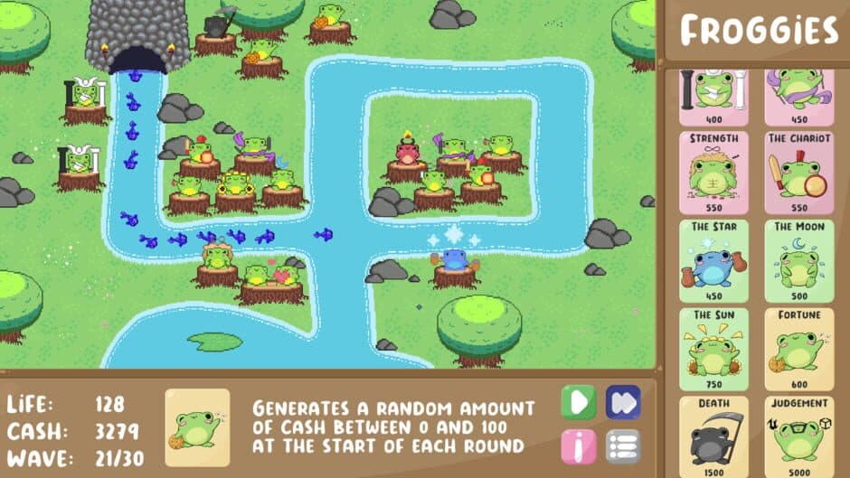Ninja Froggies screenshot