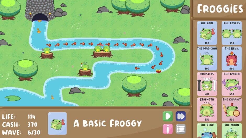 Ninja Froggies screenshot