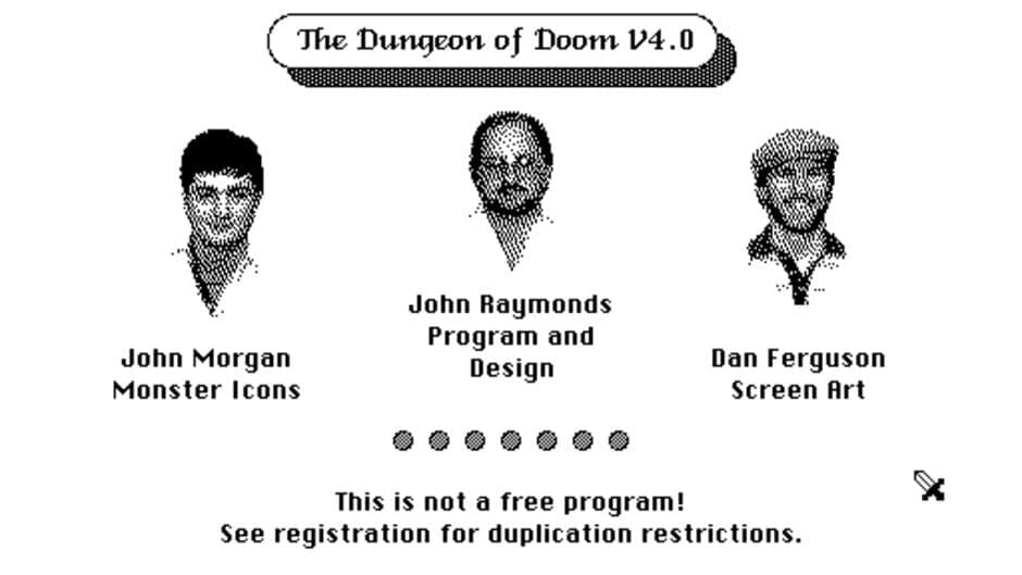 The Dungeon of Doom screenshot