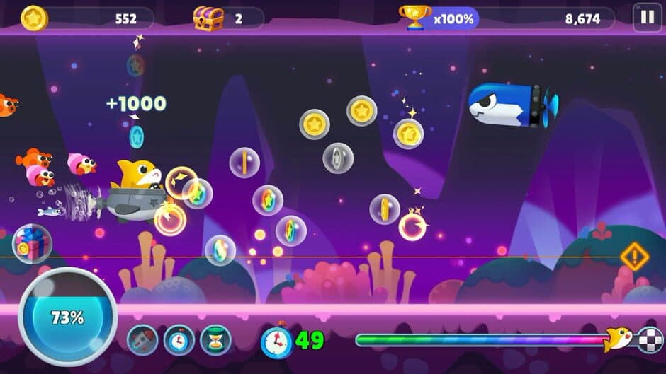 Baby Shark Run Away screenshot