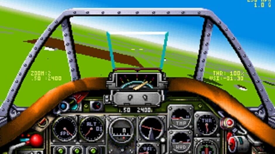 Chuck Yeager's Air Combat screenshot