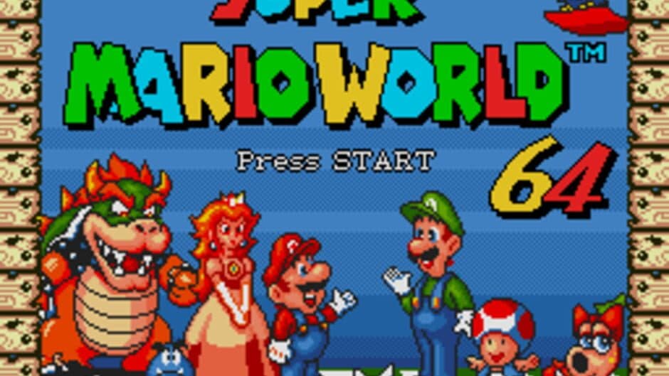 Super Mario World 64 screenshot