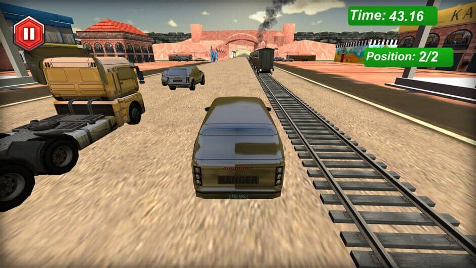 Cars vs Train screenshot