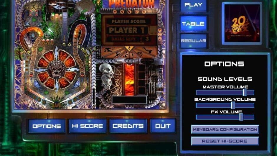 Sci-Fi Pinball screenshot