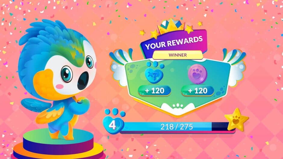 Animal Golf: Battle Race screenshot
