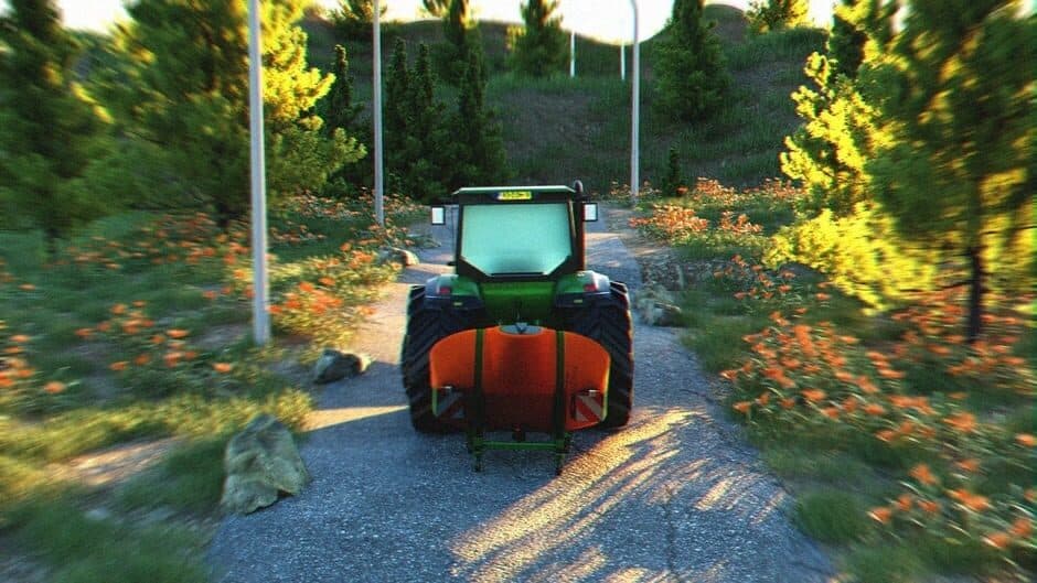 Farming Real Simulation Tractor, Combine Trucks Farmer Land Game screenshot