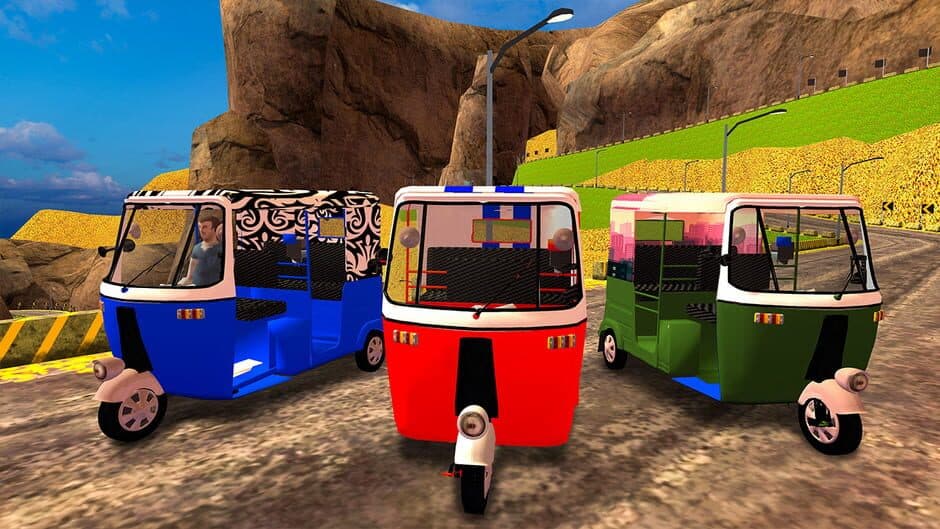 Tuk Tuk Extreme: Real Car Driving Simulator & Parking 2023 Car Games 3D Vehicle screenshot