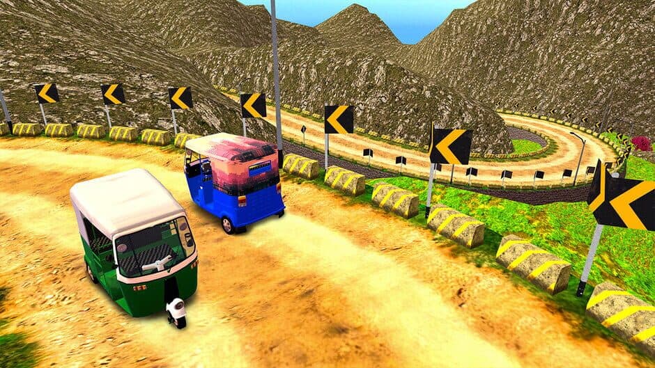 Tuk Tuk Extreme: Real Car Driving Simulator & Parking 2023 Car Games 3D Vehicle screenshot