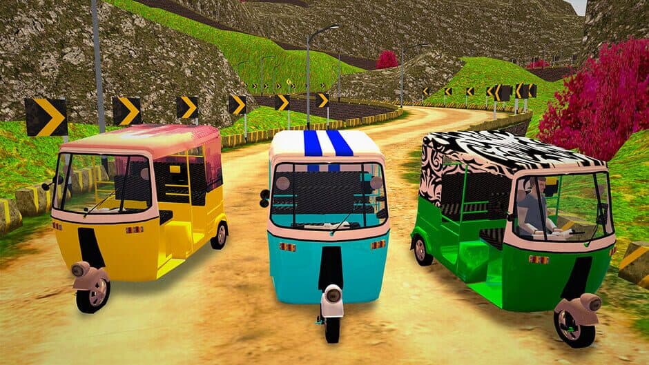 Tuk Tuk Extreme: Real Car Driving Simulator & Parking 2023 Car Games 3D Vehicle screenshot