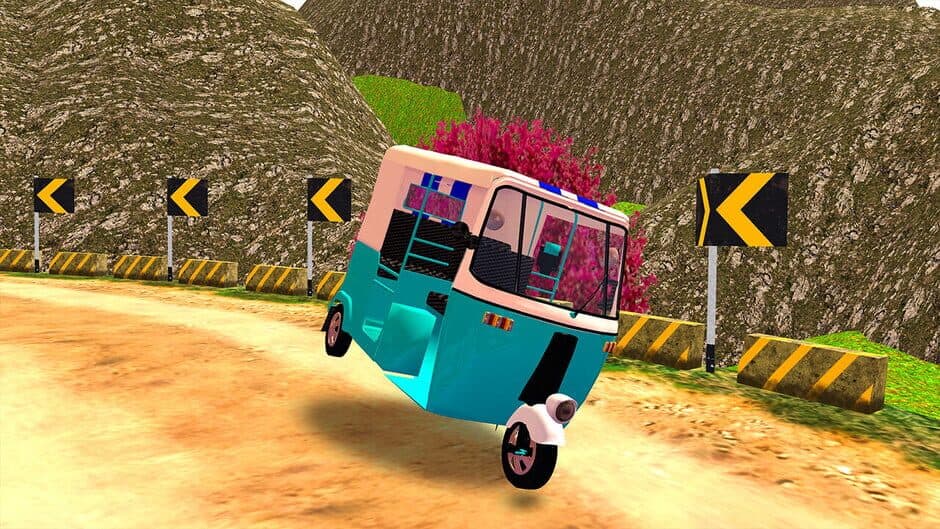 Tuk Tuk Extreme: Real Car Driving Simulator & Parking 2023 Car Games 3D Vehicle screenshot