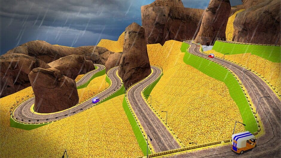 Tuk Tuk Extreme: Real Car Driving Simulator & Parking 2023 Car Games 3D Vehicle screenshot