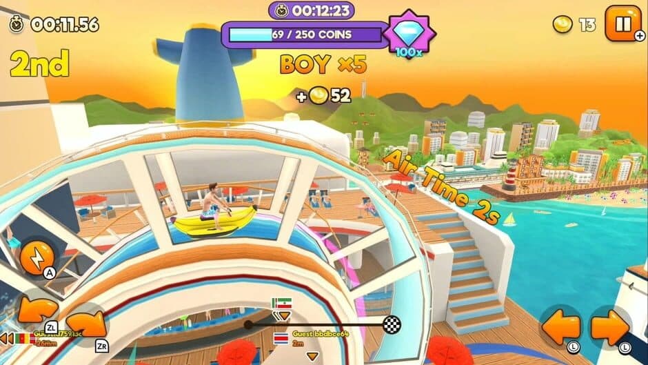 Uphill Rush Water Park Racing screenshot