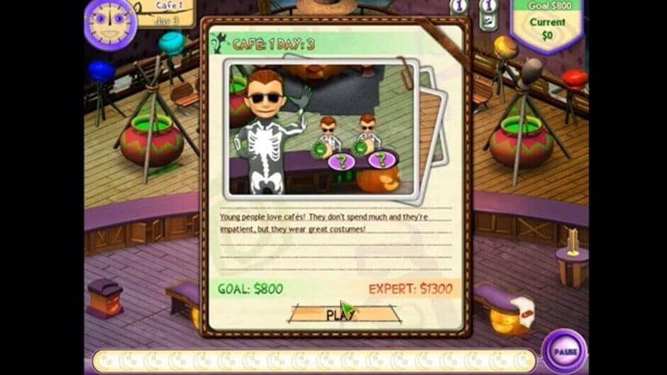 Amelie's Café: Halloween screenshot