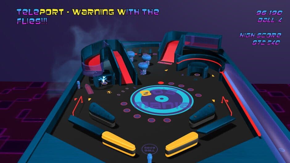 80's Mania Pinball screenshot