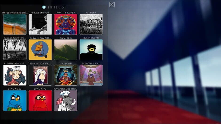 NFT Museum screenshot