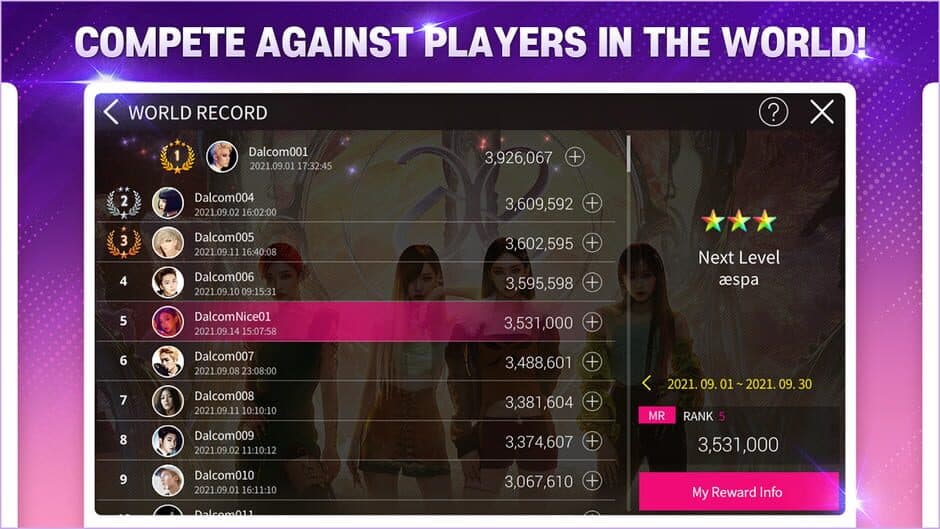 SuperStar SMTown screenshot