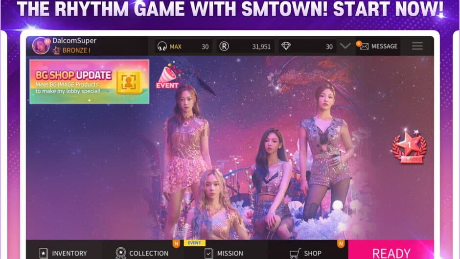 SuperStar SMTown screenshot