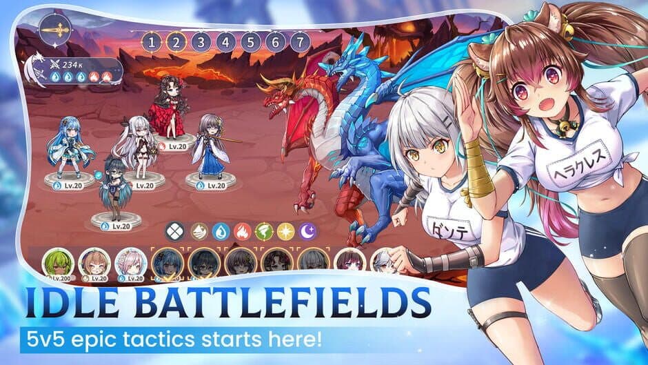 Idle Huntress: Adventure screenshot