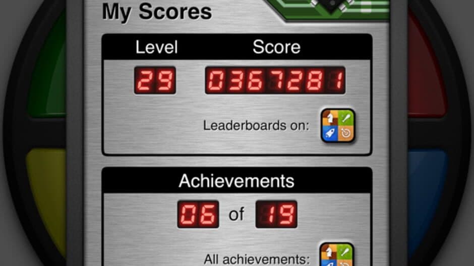 iMimic: 80's Vintage Electronic Memory Game screenshot