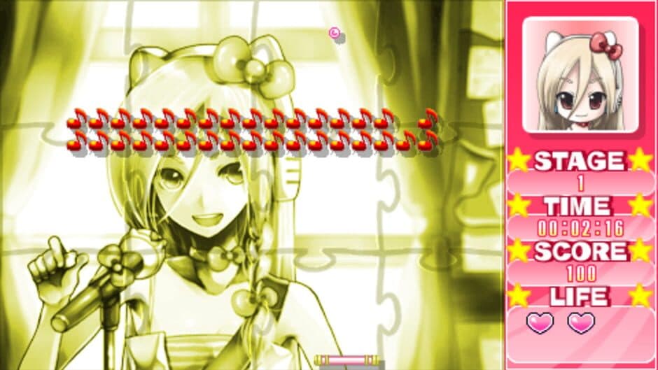 Hello Kitty to Issho: Block Crash 1 2 3 screenshot