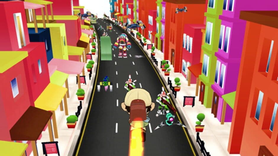 Robot Clash Run screenshot