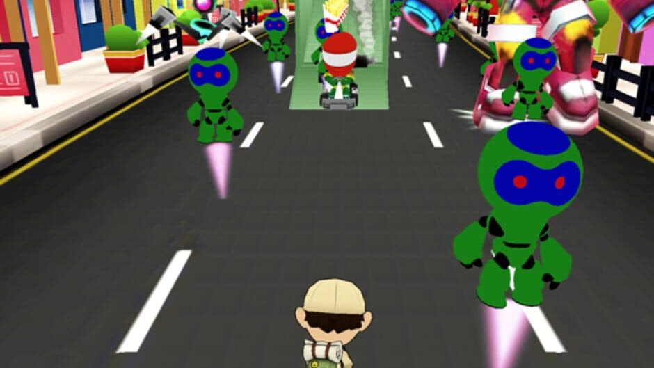 Robot Clash Run screenshot