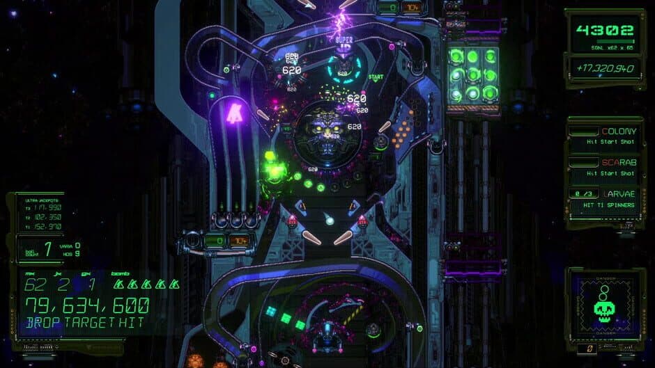 Xenotilt: Hostile Pinball Action screenshot