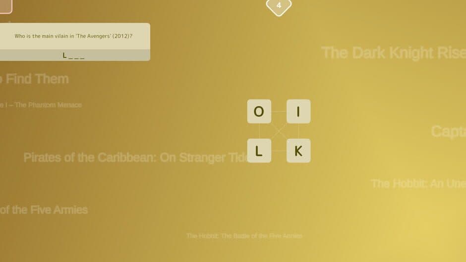 Mini Words: Top Movies screenshot