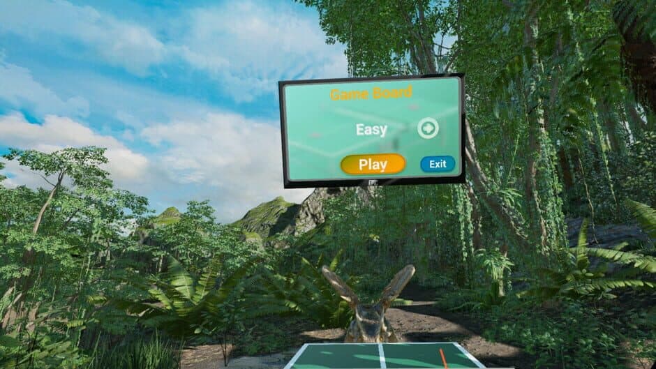 VR Dinosaur Pingpong screenshot