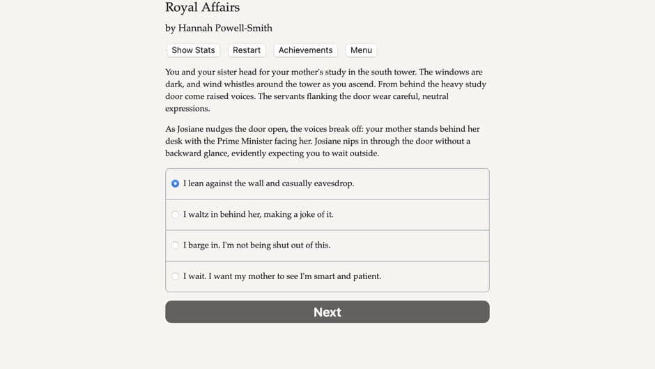Royal Affairs screenshot